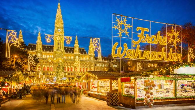 Urlaub Österreich Reisen - Vorweihnachtliches Wien  -  Christkindlmärkte